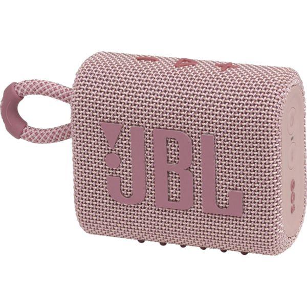 Speaker Portátil JBL GO 3 - Rosa