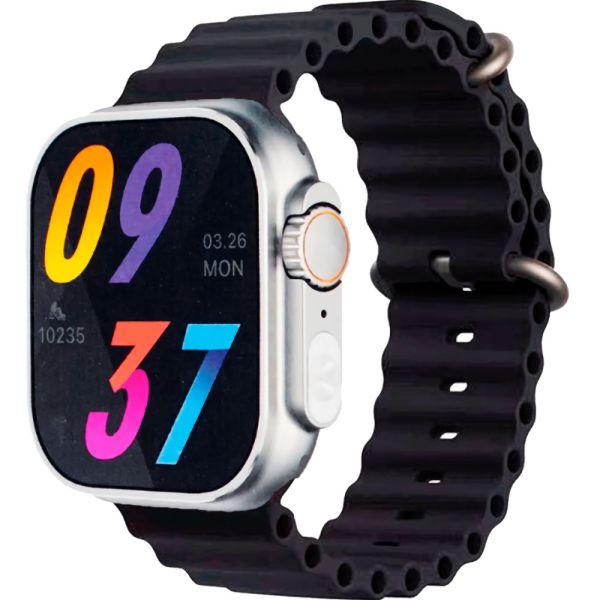 Reloj Smartwatch Blulory Glifo 8 Ultra Light Con Linterna - Negro