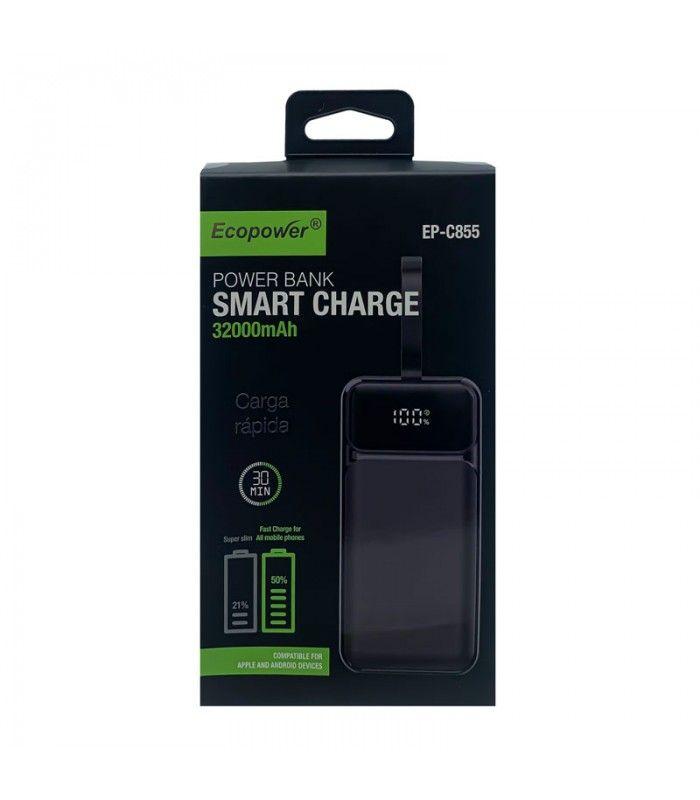 CARGADOR PORTATIL ECOPOWER EP-C855 32000AH