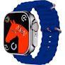 Reloj Smartwatch Blulory Glifo 8 Ultra Light 49 Mm - Azul