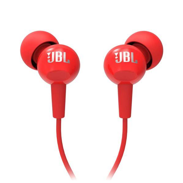 Auricular JBL C100SI 3.5mm Rojo