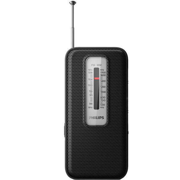 Radio Portátil Philips TAR-1506 FM/MW - Negro/Gris